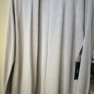 Cyrus Gray Cardigan Sweater